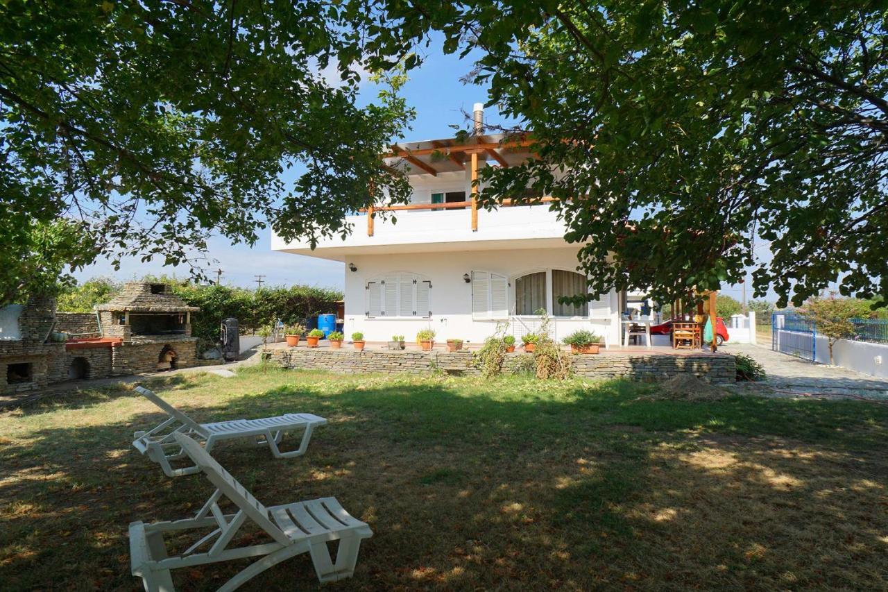 Iordanis Seaside House Villa Avdira Bagian luar foto