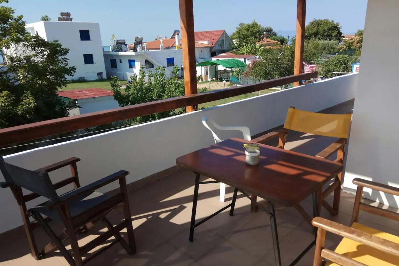 Iordanis Seaside House Villa Avdira Bagian luar foto