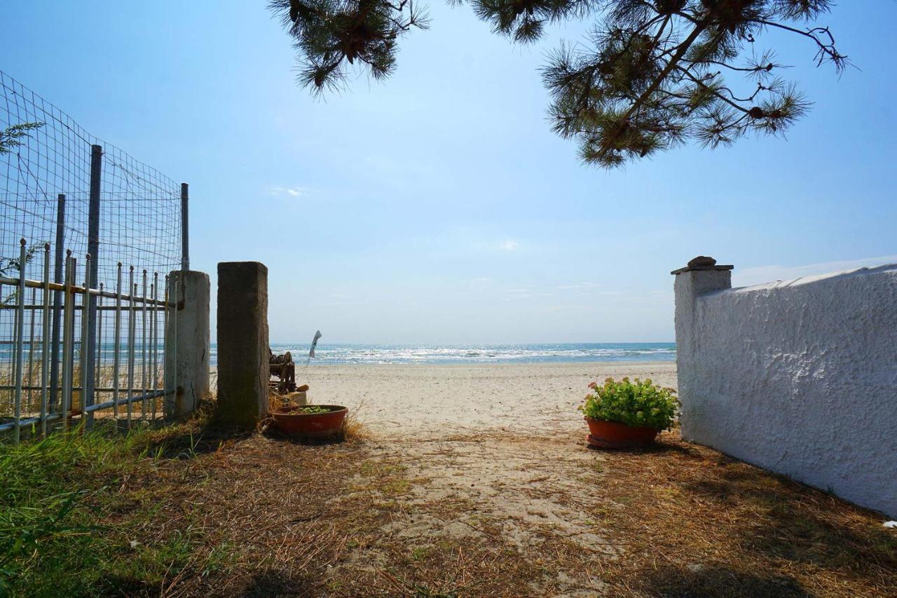 Iordanis Seaside House Villa Avdira Bagian luar foto