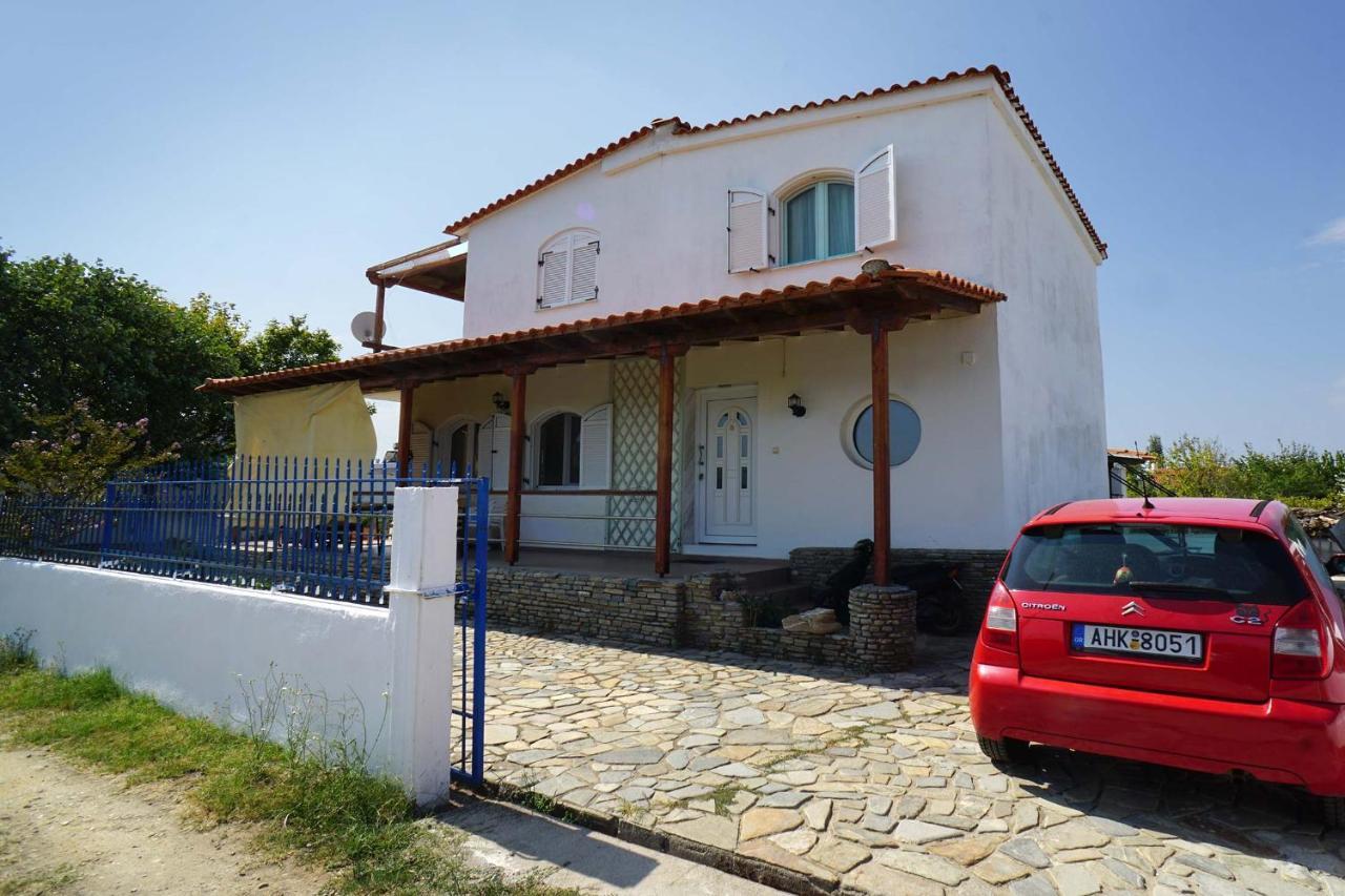 Iordanis Seaside House Villa Avdira Bagian luar foto